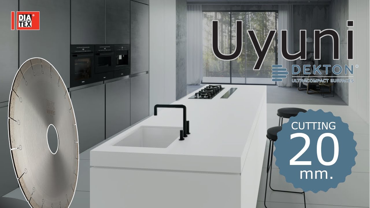 DIATEX SPA - Cutting Test on 2 cm. UYUNI slabs by DEKTON (DIA051)