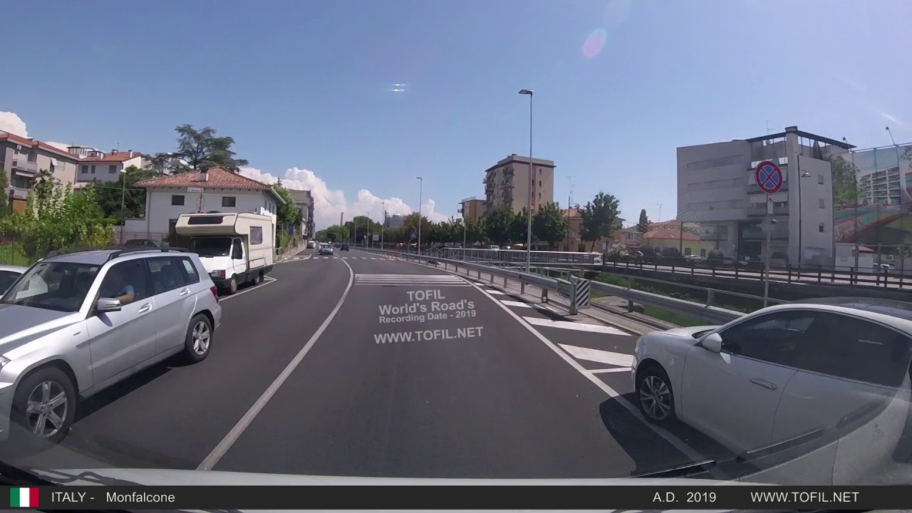 Monfalcone - ITALY 2019 Road Trip DASHCAM WWW.TOFIL.NET