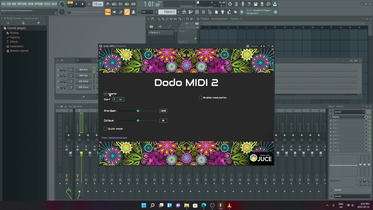 Dodo MIDI 2 - FL Studio Quick Start