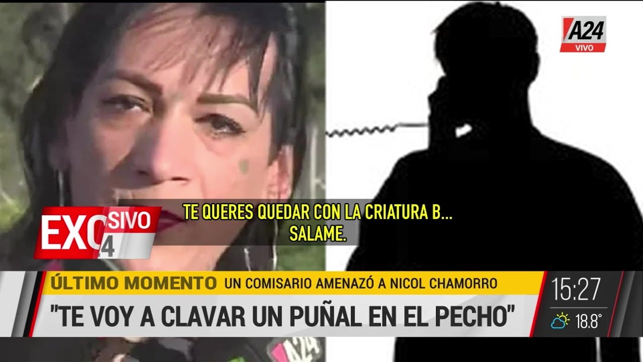 🔴Los violentos audios de amenazas hacia Nicole Chamorro, la primer detenida por el crimen de Lechuga