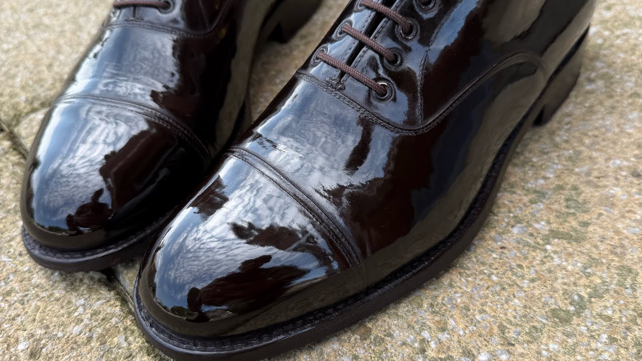 Military Shoe shine restoration tutorial including how to use Beeswax 