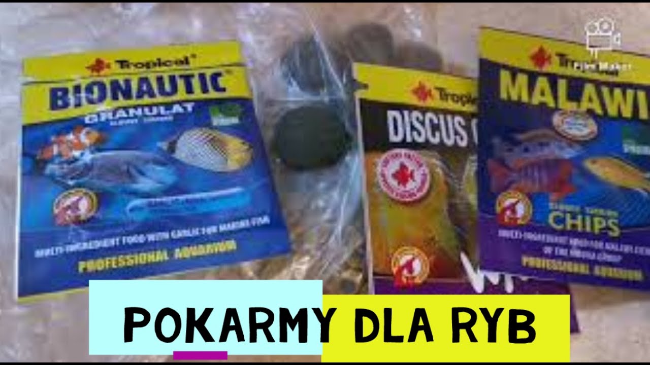 18. Pokarmy Hikari, Tropical, mrożonki czyli co podaję w moich zbiornikach.