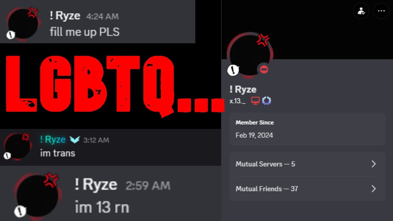 Humiliating random LGBTQ...