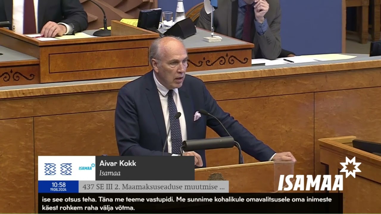 Aivar Kokk maamaksu tõusust: 