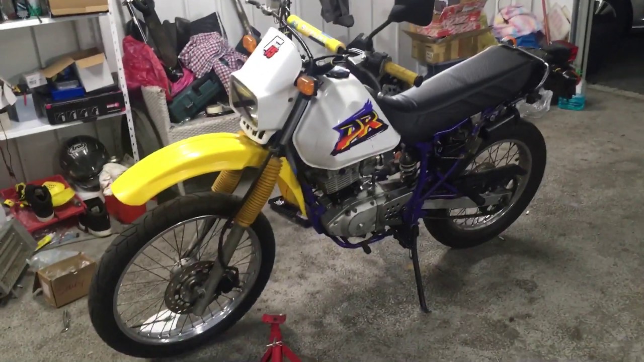 Suzuki DR125 po remoncie silnika - DR125 after rebuild of engine