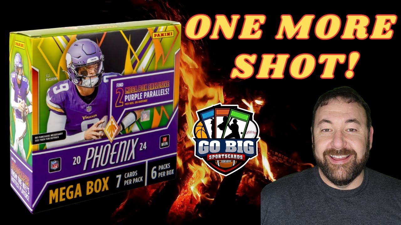 Pulling PURPLE FIRE! 🔥 Phoenix Football 2024 Mega Box DOUBLE OPENING!