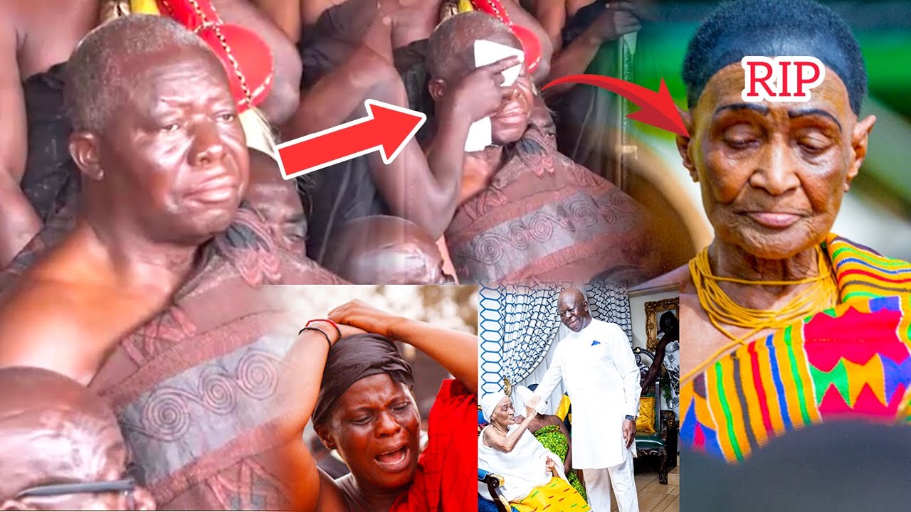 Otumfuo in Tears As He Officially Breaks The Sad News,TheDeath of Asantehemaa Nana Ama Konadu Yiadom