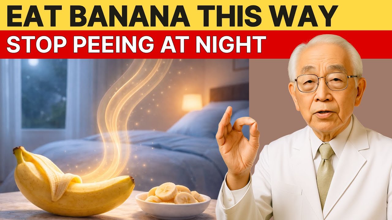 Japan’s Oldest Doctor: Eat Bananas Like THIS to Sleep All Night | No More Nighttime Urination