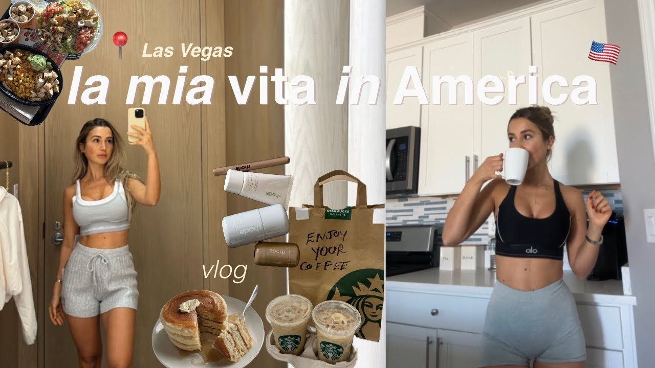il mio mese a Las Vegas 🇺🇸🧸🥞 what I eat, haul sephora, whole foods… VLOG ☕️ 