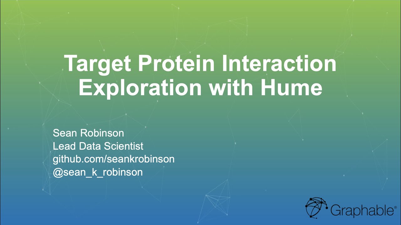 Target Protein Interaction Exploration with Hume on Neo4j