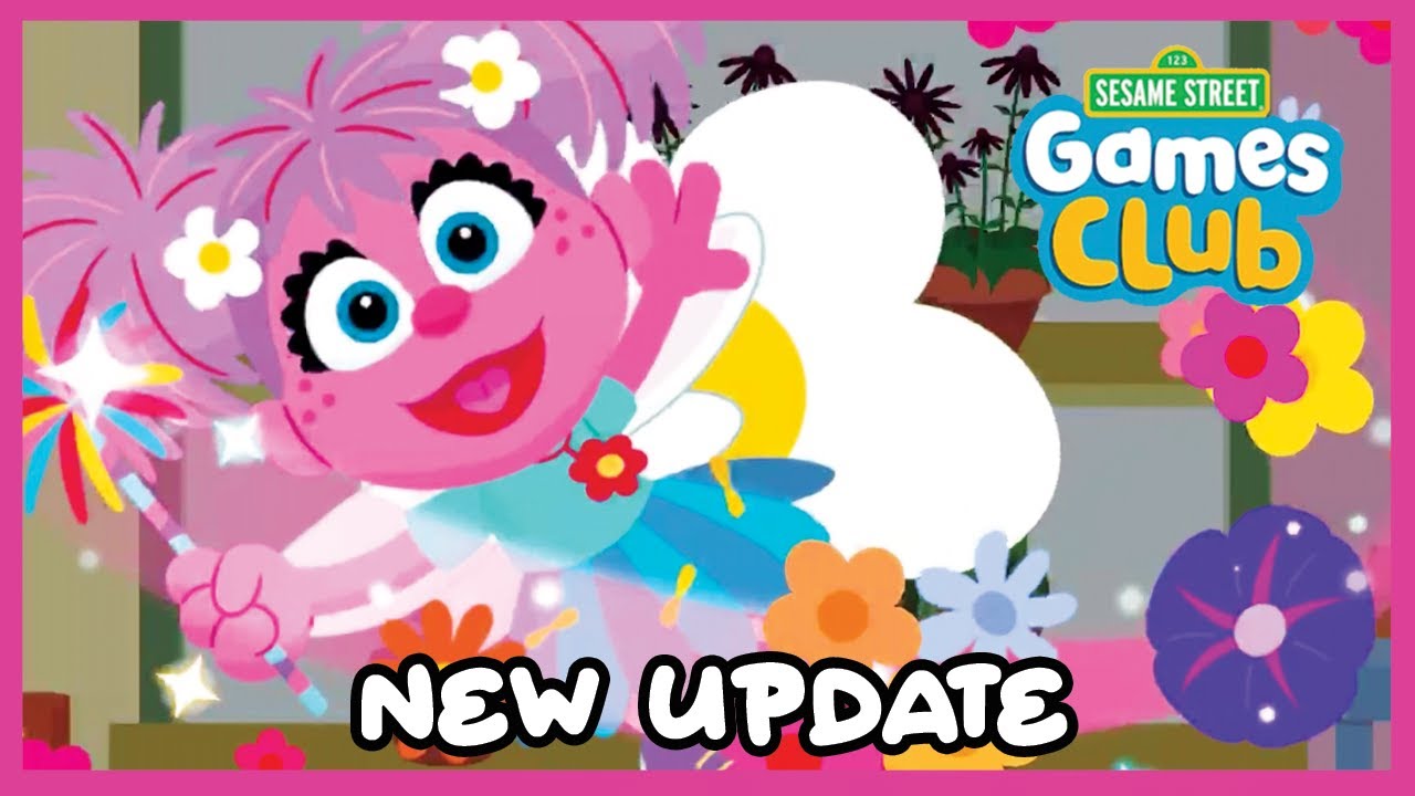 Sesame Street Games Club - New Episodes Abby’s Magical Greenhouse⭐