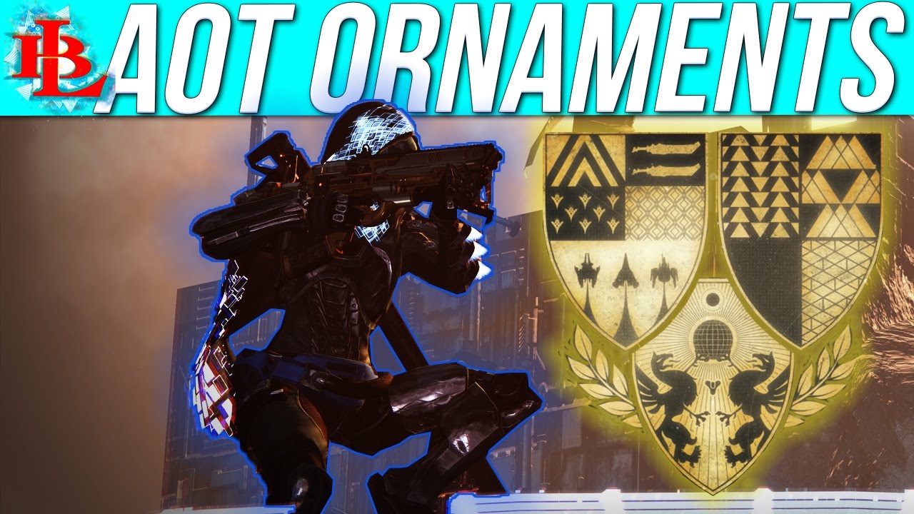 Destiny Age of Triumph NEW RAID WEAPON ORNAMENTS and ARMOR ORNAMENTS