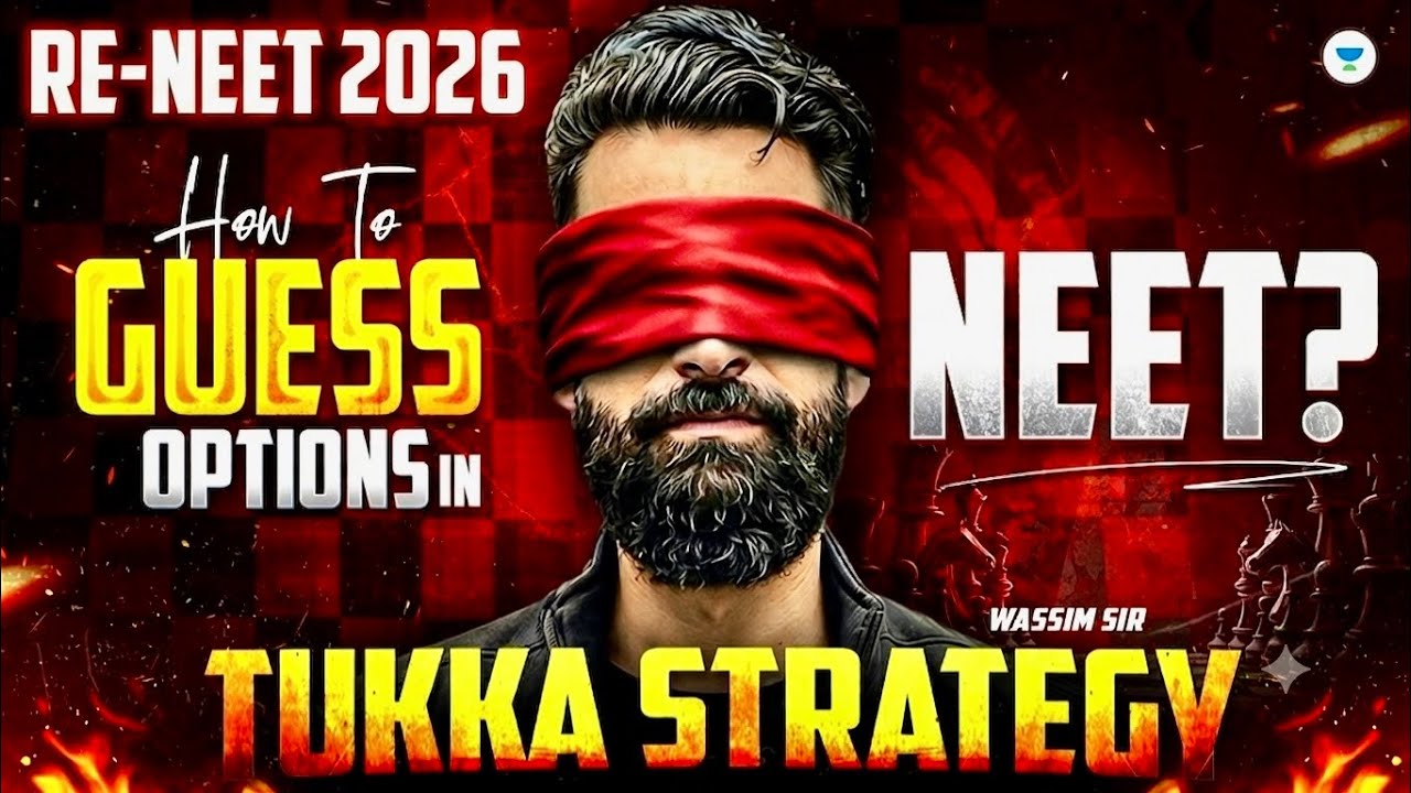 🚀How to GUESS OPTIONS in Re-NEET 2026? TUKKA STRATEGY by Wassim Bhat