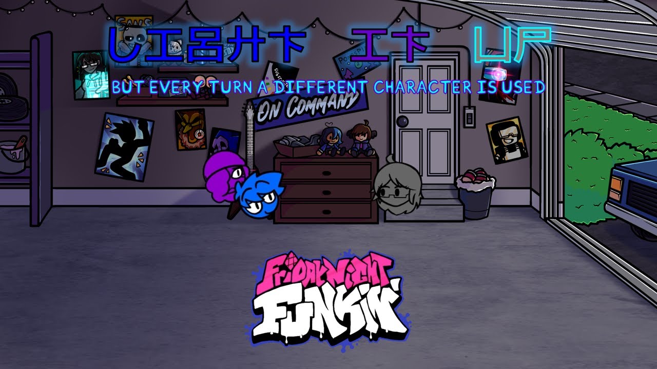 FNF - Light It Up but Everyone Sings It (BETADCIU)