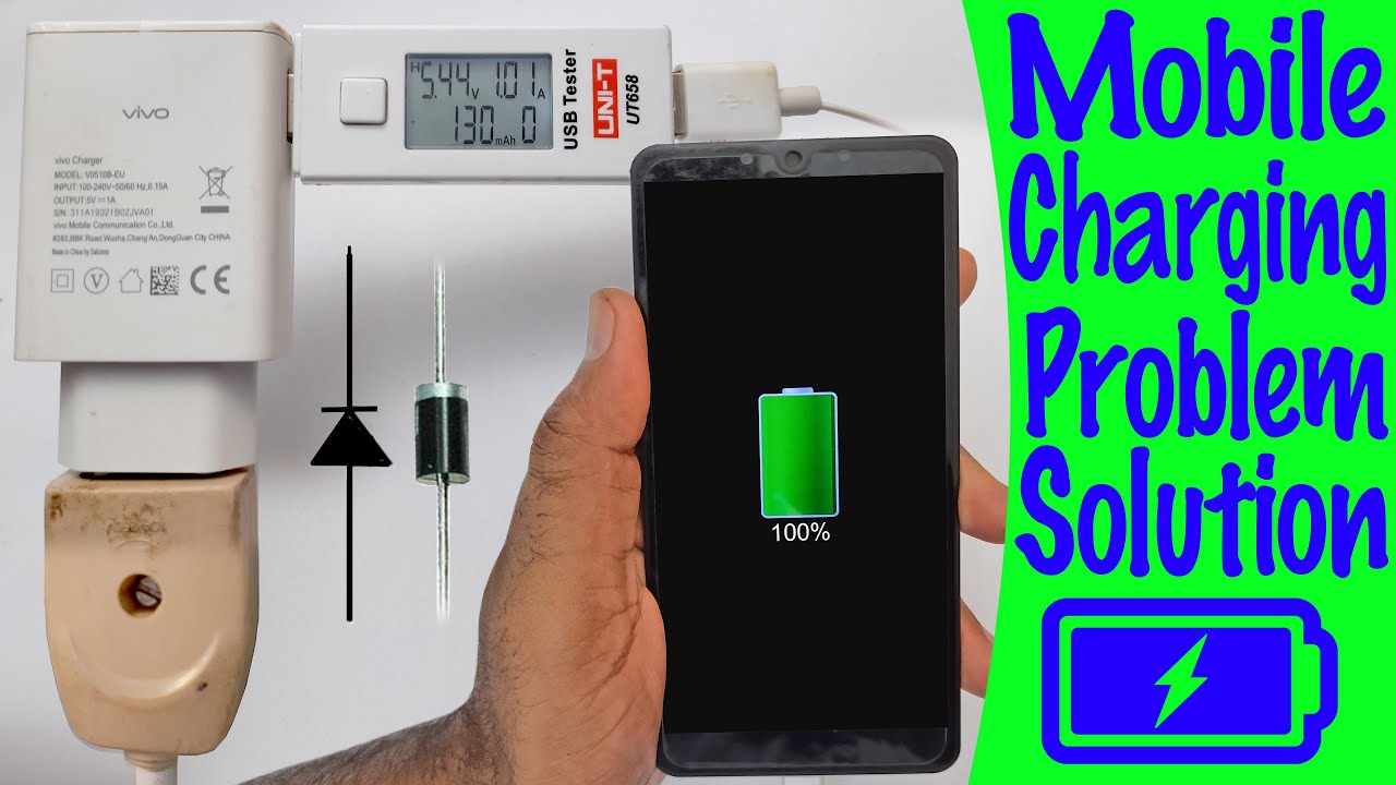 All Mobile Phone Fake charging problem solution shows charging but battery do not charge Tutorial#30
