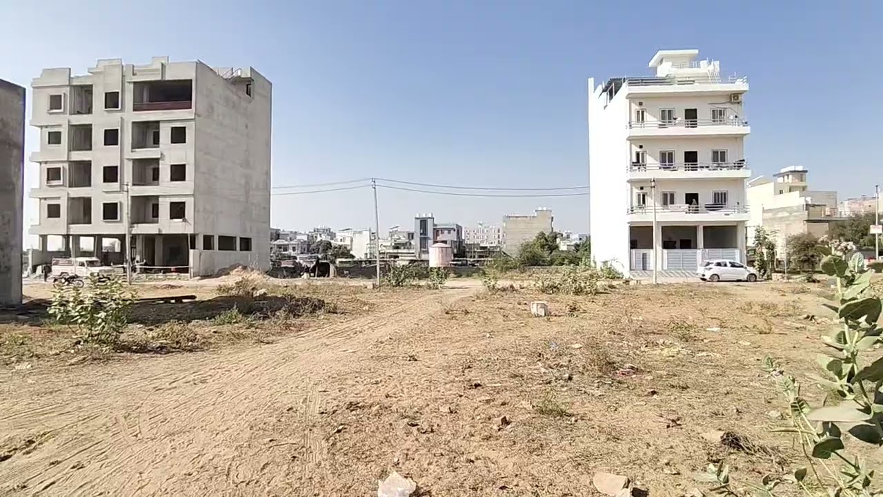 📍सीकर पिपराली सर्किल के पास 166 वर्ग गज प्लॉट फोर सेल पट्टा शुदा #home #property #estatehomes #villa