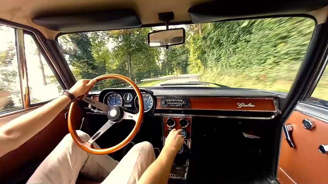 76' Alfa Romeo Giulia Nuova 1300 Super, PURE and RAW DRIVE