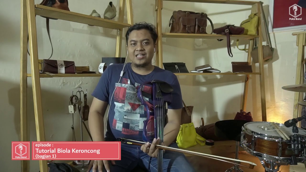 PUPUT PRAMUDITYA TUTORIAL BIOLA KERONCONG PART 1