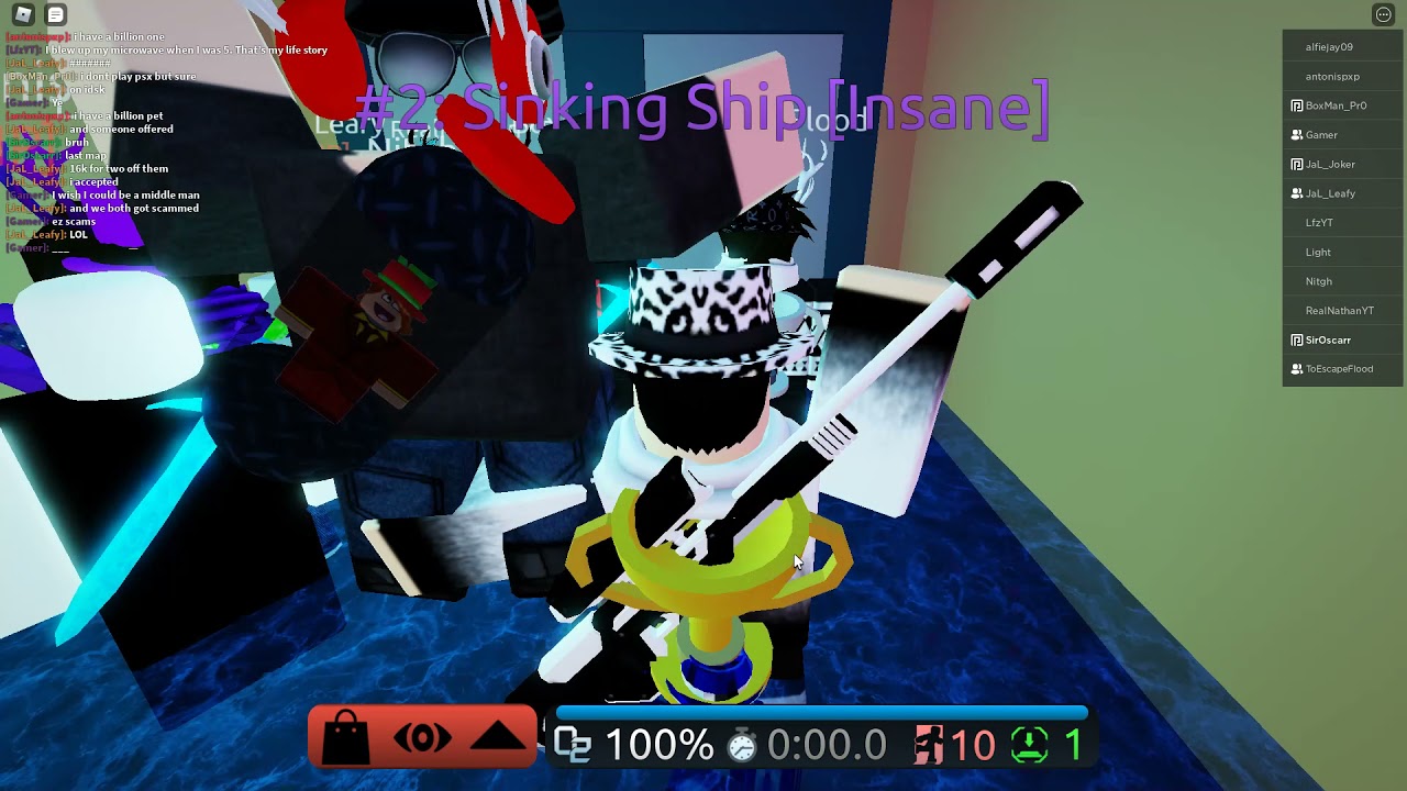 Getting Rebirth 9 AND Hitting 1st On November Leaderboard | Flood Escape 2