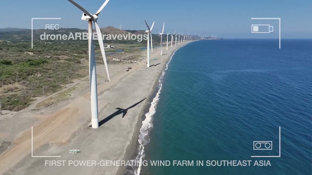 Bangui Windmills Ilocos Norte Philippines #pagudpud #windmills #windfarm  #philippinestravel