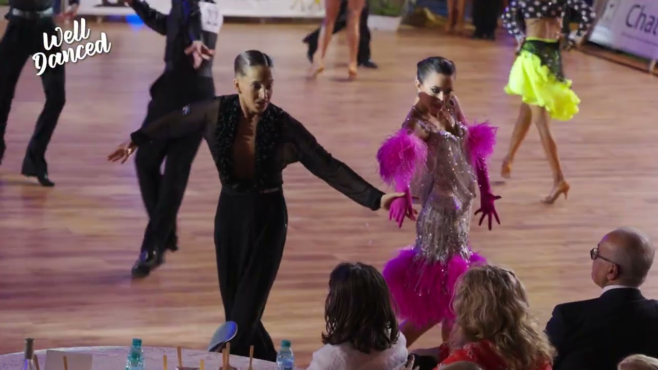 Hossain-Selsdon & Vagnerova (CZE) | 2025 WDSF World Championship Junior II Ten Dance | 1/2 Cha cha