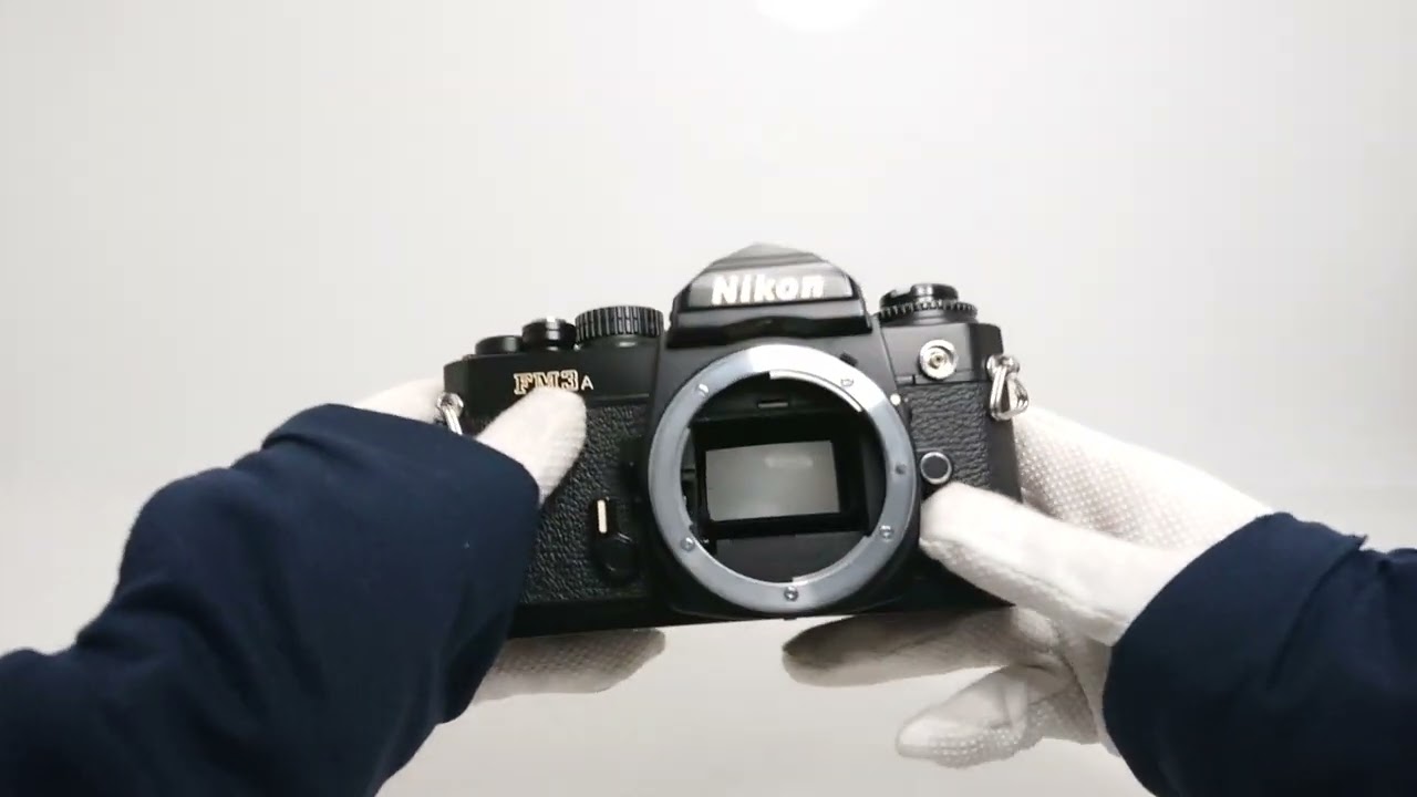 [Near MINT in Box] Nikon FM3A Black 35mm SLR Film Camera Body From JAPAN