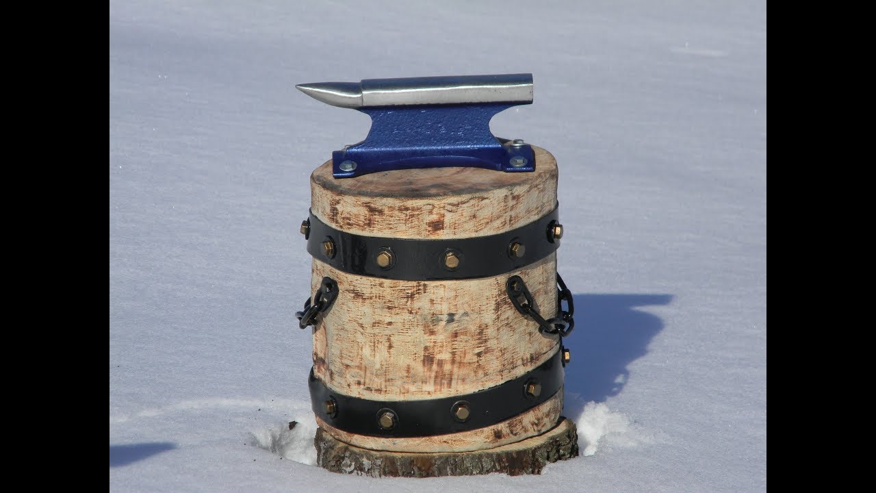 Making a Railroad Track Anvil DIY
