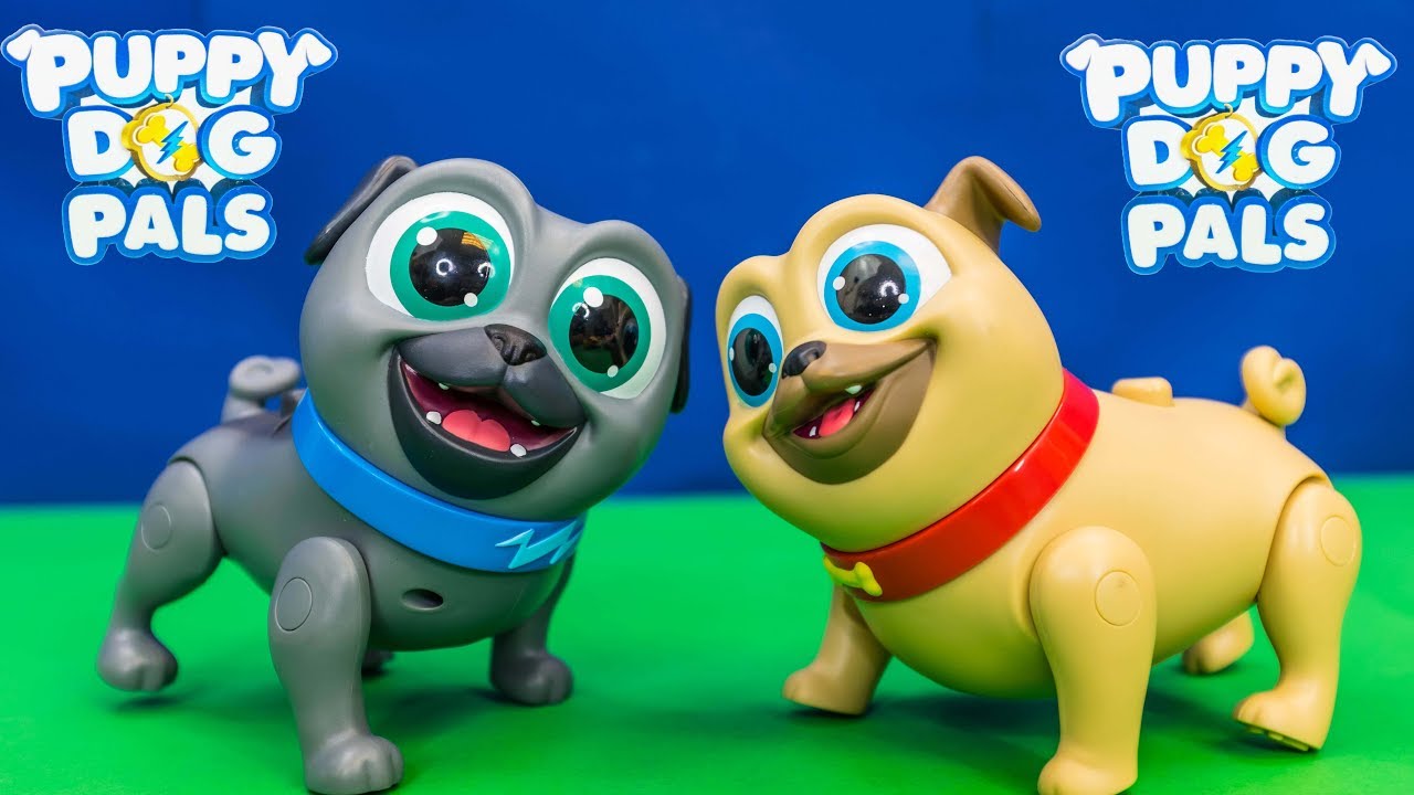 PUPPY DOG PALS Rolly and Bingo Funny Missions Toys Unboxing