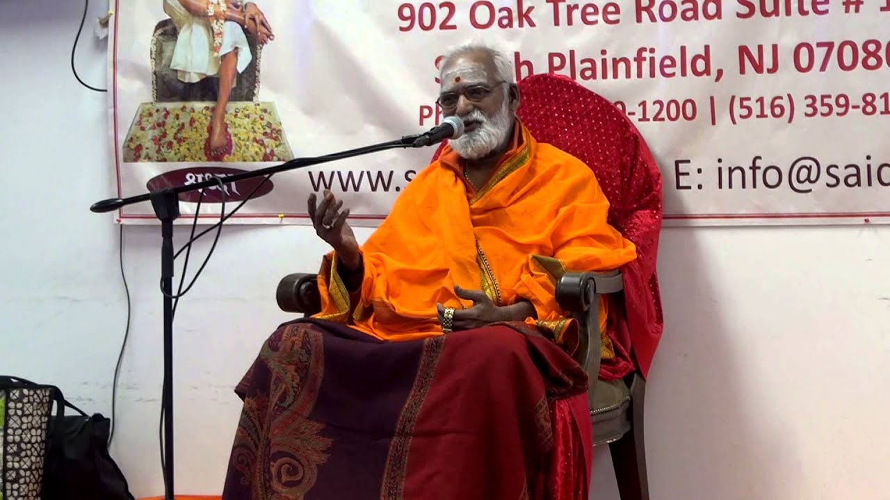 Courtallam Swamiji Discourse on Siva Puranam Saidatta 102614 pravachanam Part 3