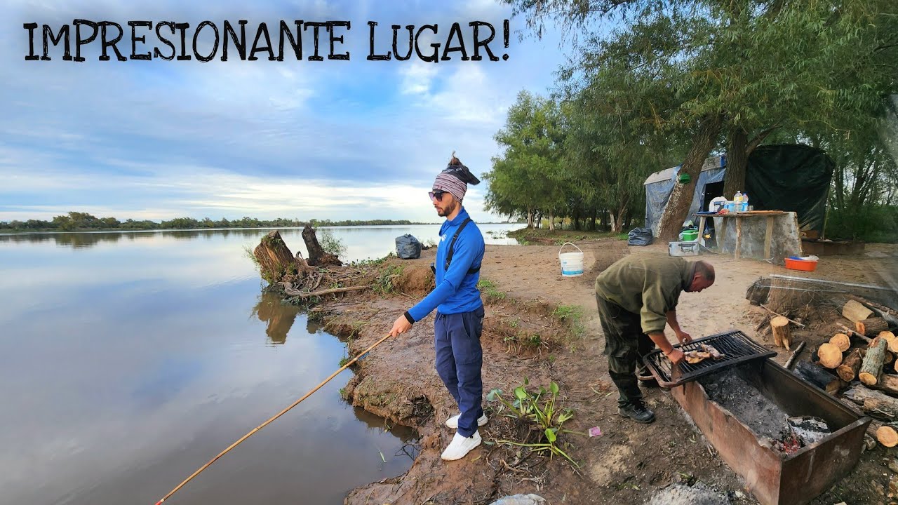 DE LOS LUGARES MAS LINDOS QUE CONOCI, LUGAR NUEVO DE PESCA en IBICUY | Pesquero la punta de abajo.