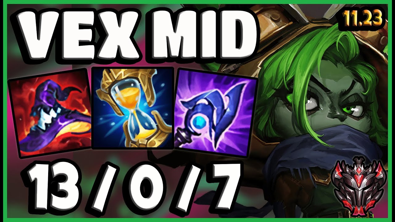 Vex MID vs Twisted Fate | KR Grandmaster Patch 11.23 | Pre Season 12 ✅