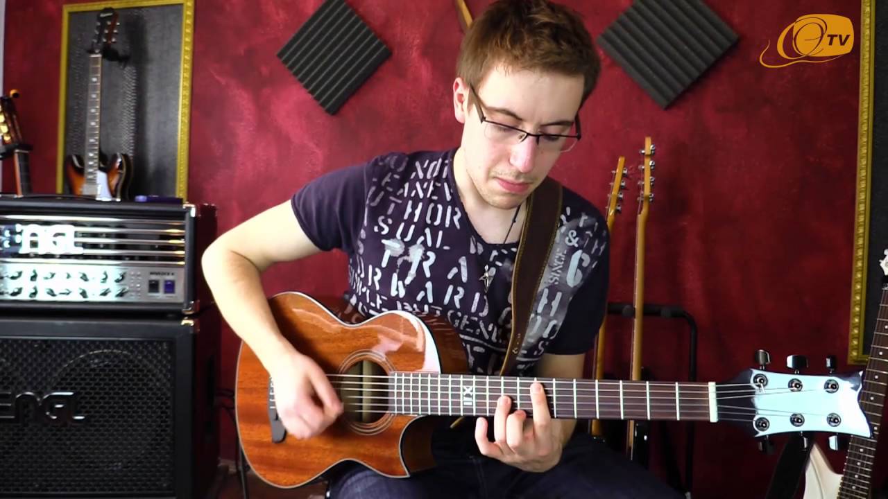 Julian Scarcella plays the Ortega Guitars HORSE KICK PRO