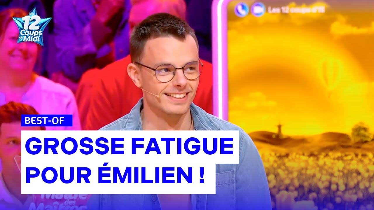 Émilien a un coup de mou ! 😱 | Best of | Les 12 Coups de Midi