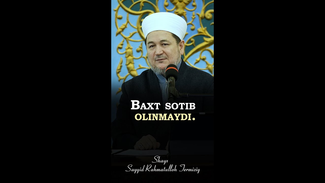 Baxt sotib olinmaydi