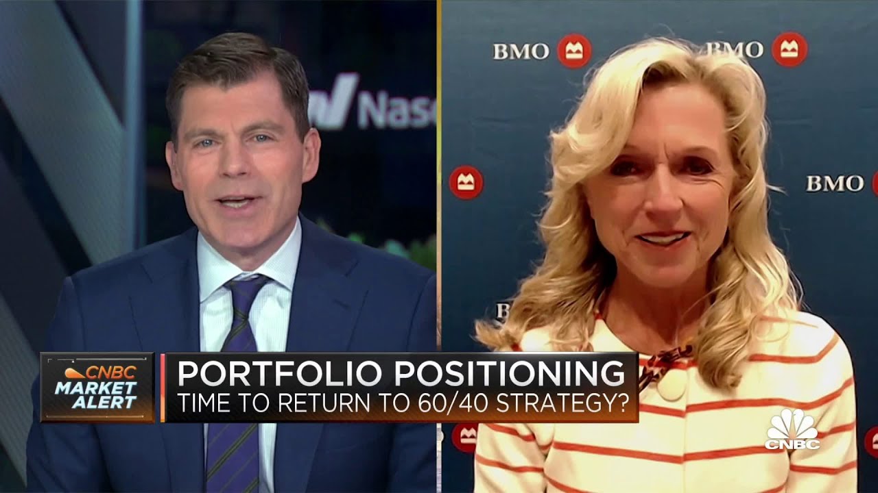 BMO&rsquo;s Carol Schleif explains why now's a good time to return to 60/40 portfolio strategy