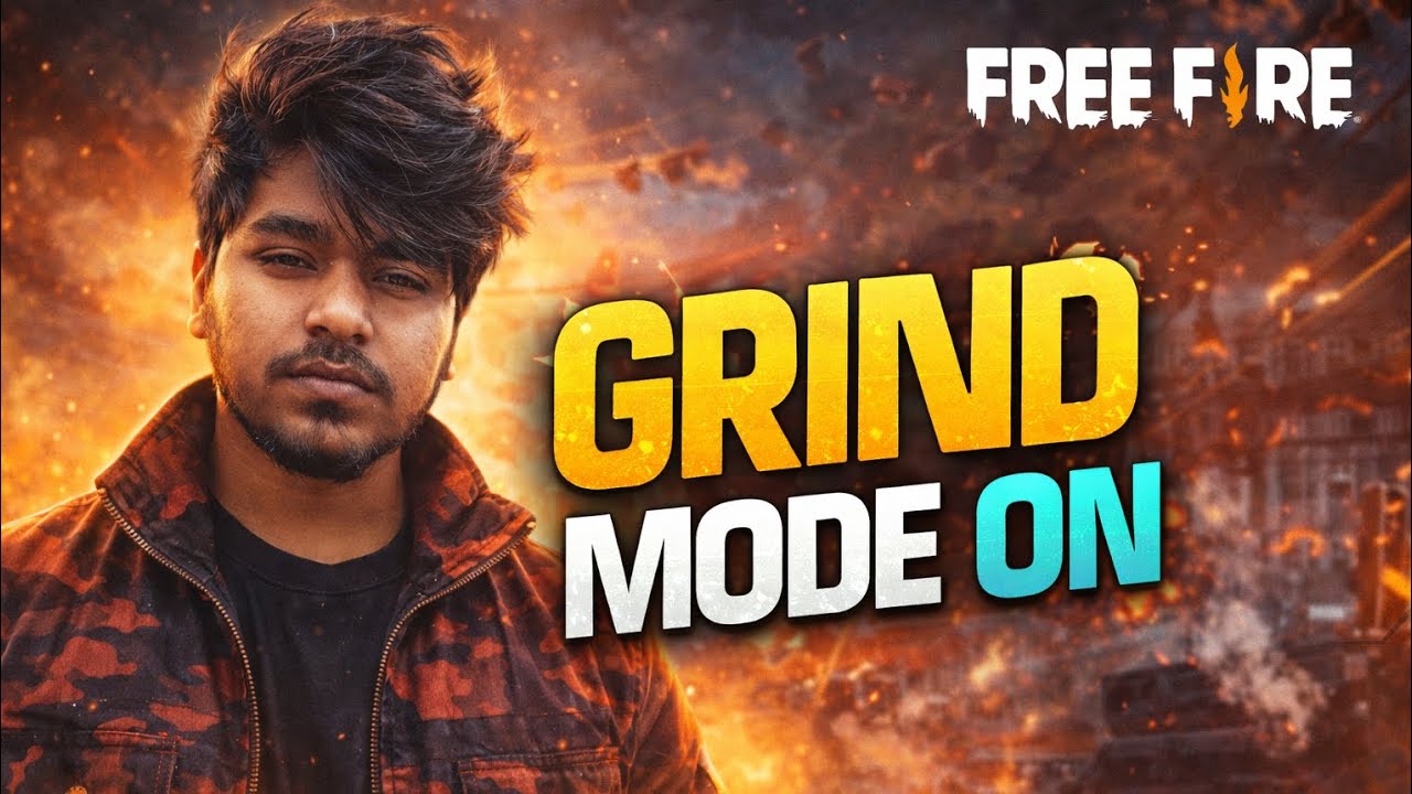 GRIND MODE ON 🔥 | Free Fire Hindi Rap | No Mercy Anthem 2026