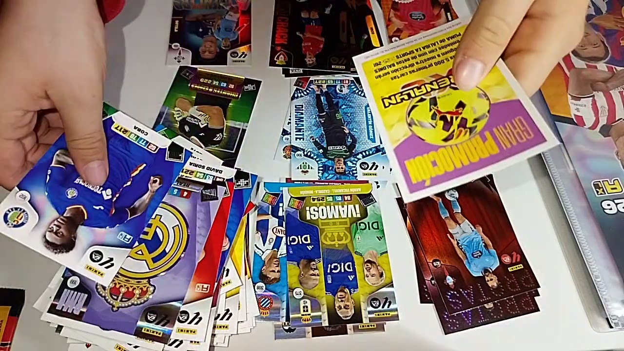 Apertura 25 sobres de Adrenalyn 25/26 parte 2