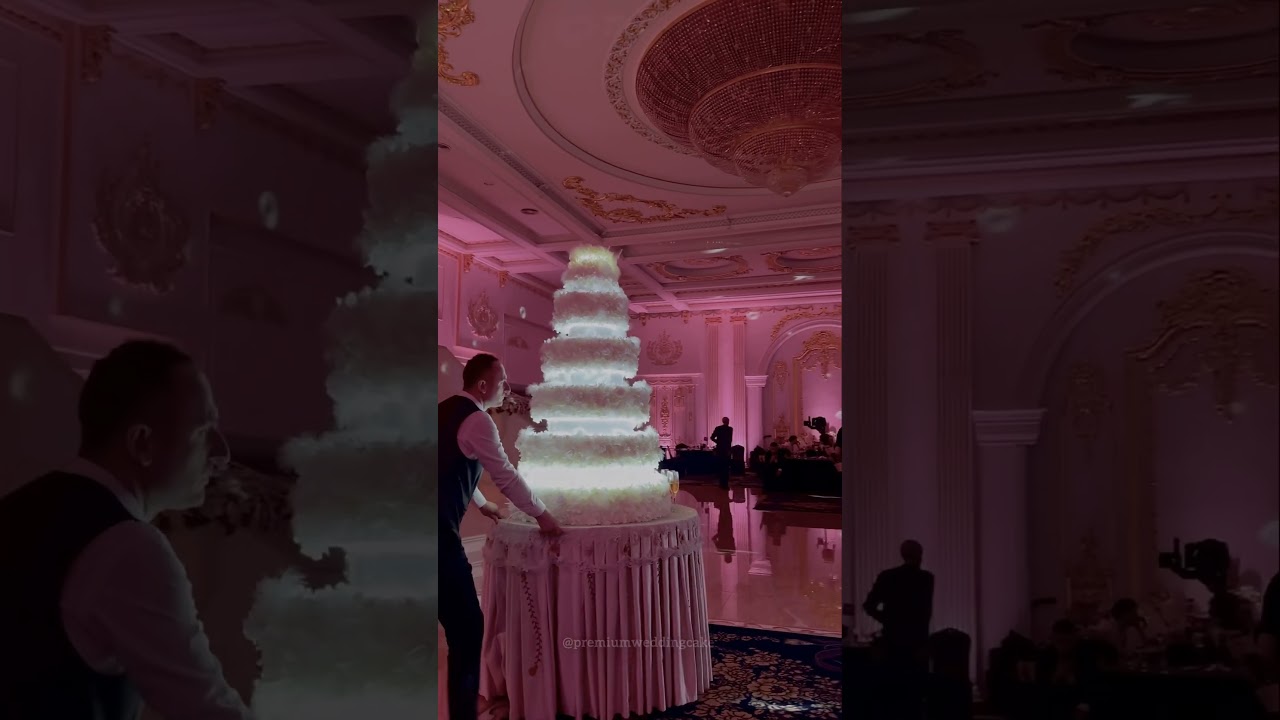 Prerja e tortes/ dasma shqiptare / Premium wedding cake