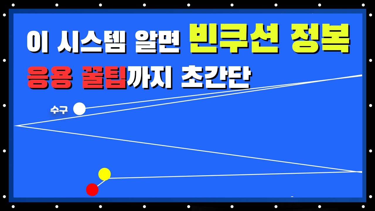장더블 고수만 치라는 법 있나요?고수들의 난구풀이 필살기 장더블 정복해보자!! 영상보시고 무기하나 더 장착하시죠~!! 빡태의 당구시스템 백과사전 제7편[장더블 무회전,회전 시스템]
