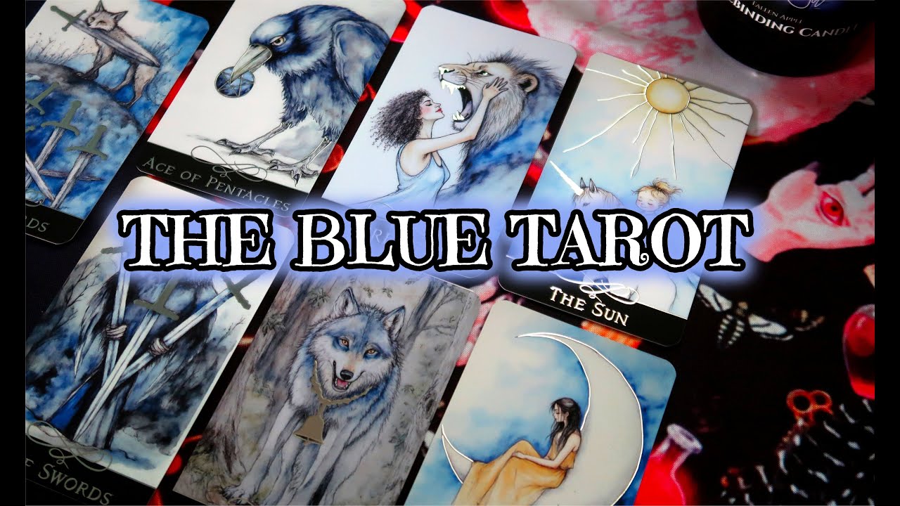 Обзор карт «Голубое Таро» 💙, обзор, Kickstarter