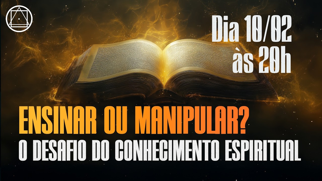 Manipulação ou sabedoria  qual é o verdadeiro desafio do ensinar. (Palestra completa)