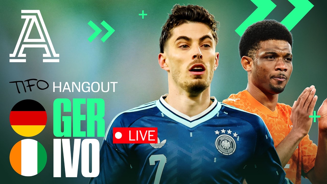 Germany vs Ivory Coast Live Watchalong | @TheAthleticFC x @Tifo World Cup Clubhouse
