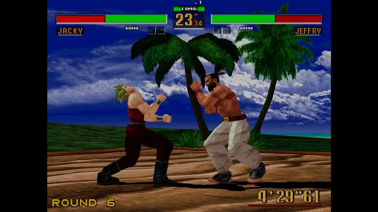 Virtua Fighter 2  Arcade (Longplay/Playthrough) Jacky By Urien84