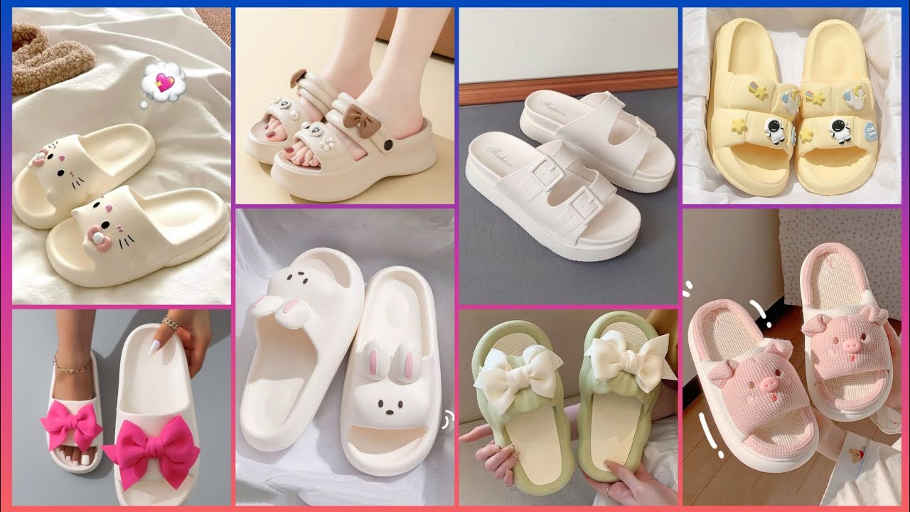 Summer collection flatform Slippers ideas 5inch High slippers for girls 👀🌸