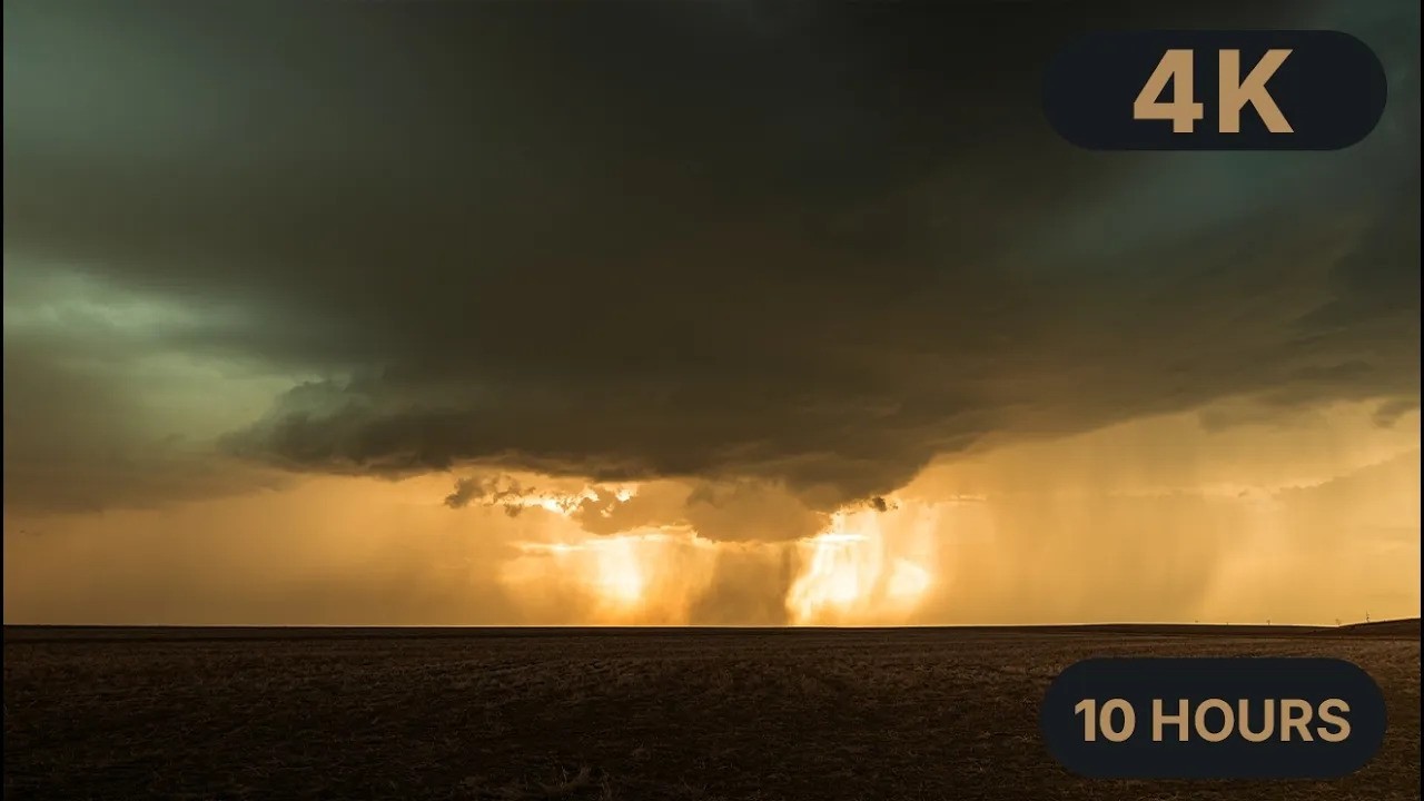 Dryline Live | Moore County Texas Thunderstorm near Dumas
