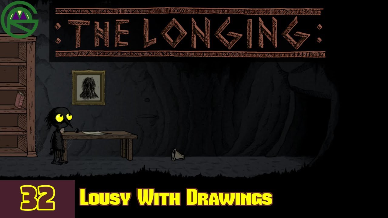 The Longing &mdash; Эпизод 32: Завалены рисунками &mdash; Летсплей
