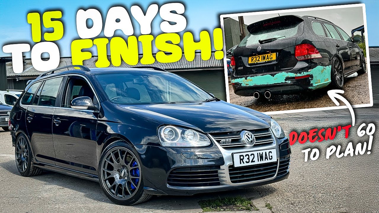 TRYING to Finish the Mk5 R32 Wagon! | Things DO NOT go to Plan!