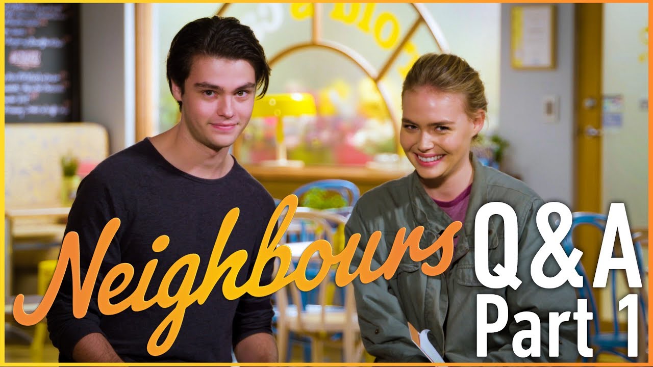 Neighbours Q&A - Felix Mallard (Ben Kirk) & Lilly Van der Meer (Xanthe Canning) - Part 1