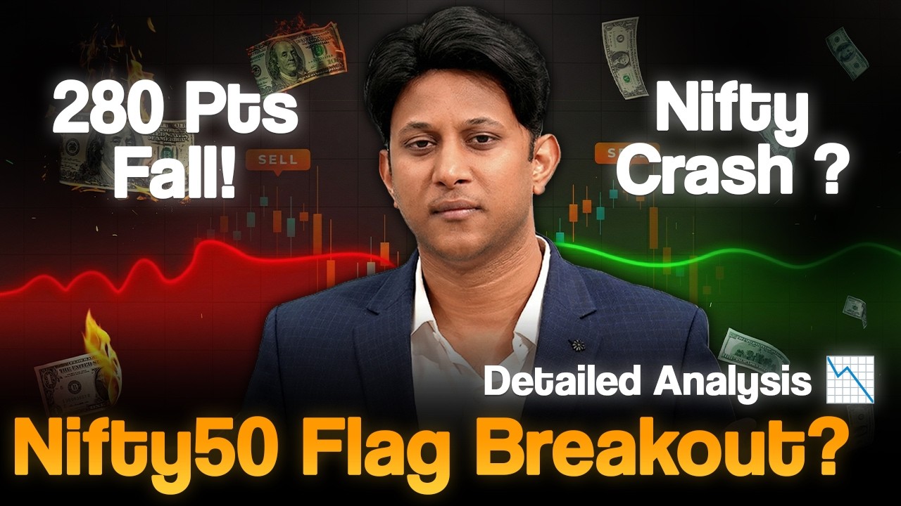 Nifty Crash? 280 Pts சரிவு? Bank Nifty என்ன ஆகும்? Review & Preview