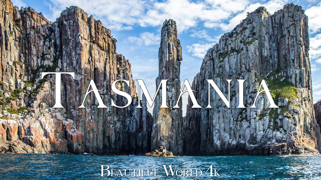 Tasmania 4K – A Wild Eden of Craggy Cliffs, Cool Forests and Mountain Streams – Instrumental Music